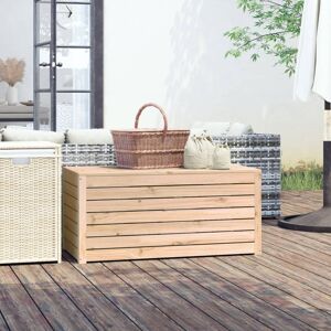 vidaXL Hagekasse 101x50,5x46,5 cm heltre furu