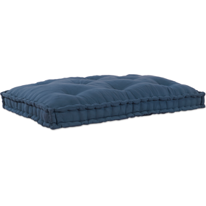 vidaXL Pallet Sofa Pute Blå Stoff