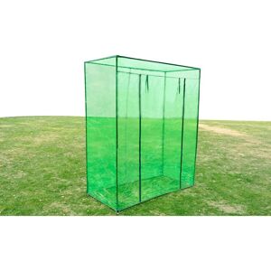 vidaXL Drivhus stålramme PVC