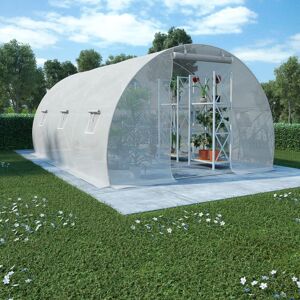 vidaXL Drivhus 13,5 m² 450x300x200 cm