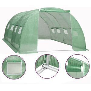 vidaXL Drivhus 16 m² 4x4x2 m