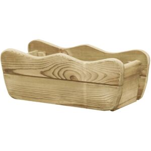 vidaXL Høybed 50x18x18 cm impregnert furu
