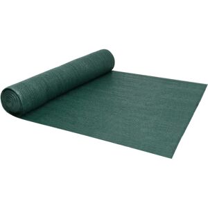 vidaXL Skjermnett grønn 3,6x10 m HDPE 195 g/m²