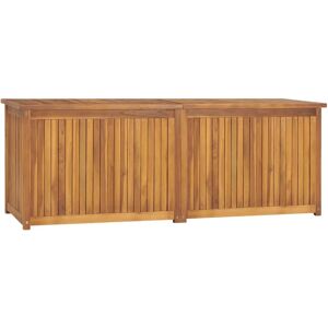 vidaXL Hageboks 150x50x55 cm heltre teak