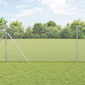 vidaXL Sekskantgjerde 1.4x10 m Varmgalvanisert stål