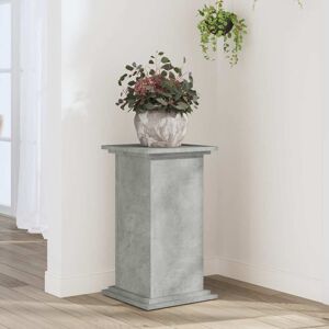 vidaXL Plantestativ betonggrå 33x33x60 cm konstruert tre