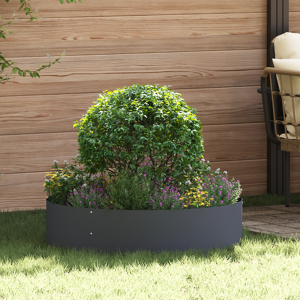 vidaXL Antrasitt Planter Antrasitt Plast Stor Plastplanter
