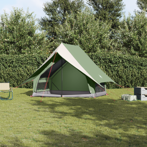 vidaXL Camping Telt A-ramme 3-personers Grønn Vanntett