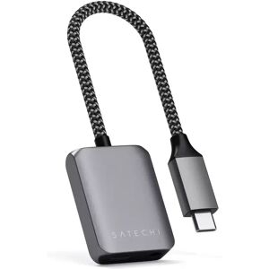 Satechi Jack-stik 3.5 mm til USB-C Adapter m. Lader - Space Grey