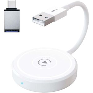 Trådløst Apple Carplay Adapter Zmartgear - Hvit