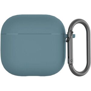 INCOVER Apple AirPods (4. gen.) Silikon Deksel med Karabinkrok - Mørkegrønn