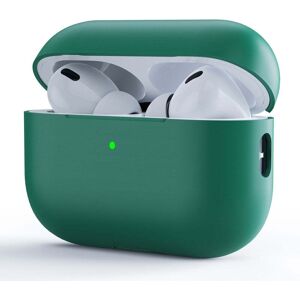 INCOVER Apple AirPods Pro (2. Gen.) Todelt Silikon Deksel – Mørkegrønn