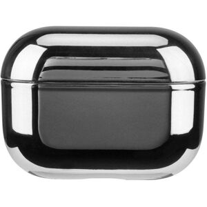 INCOVER Apple AirPods Pro (2. Gen.) Hardt Plast Deksel med Metallisk Overflate - Sølv