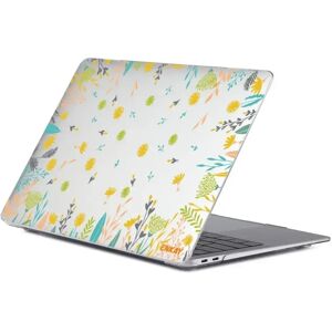 Enkay Macbook Air 13 M1 (2020) / Air 13 (2018-2020) Hard Plastdeksel m. Motiv - Blomster