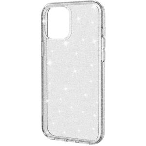 INCOVER iPhone 12 / 12 Pro Deksel med Glimmer - Gjennomsiktig