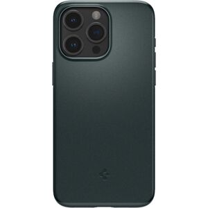 iPhone 15 Pro Max Spigen Thin Fit Deksel - Abyss Green