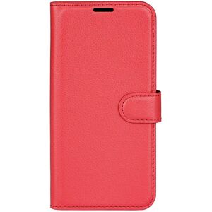 INCOVER Xiaomi 13T / 13T Pro Litchi Skinndeksel m. Lommebok - Rød