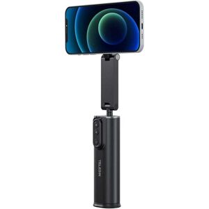 TELESIN Magnetisk Selfie Stick med Bluetooth Knapplukker - MagSafe Kompatibel - Svart