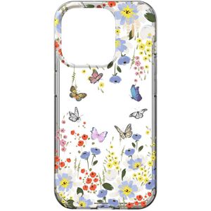 iDeal Of Sweden iPhone 15 Pro Clear Case - Artistic Garden