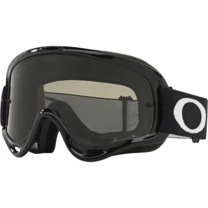 Oakley O-Frame Jet Black Motocross briller en størrelse Svart Hvit