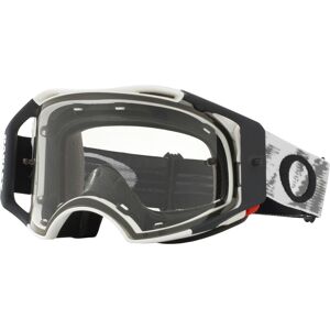 Oakley Airbrake Matte White Speed RR Motocross briller en størrelse Svart Hvit