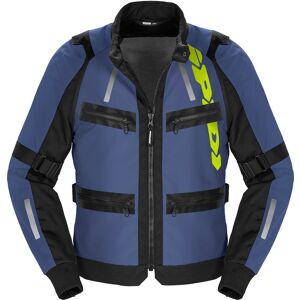Spidi Enduro Pro Motorsykkel Textil jakke L Svart Blå