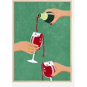 Bildverkstad Cheers Girls Plakat (21x29.7 Cm (A4))