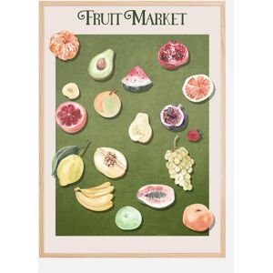 Bildverkstad Fruit Market Plakat (30x40 Cm)