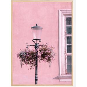 Bildverkstad Lamp-Post With Flower Plakat (30x40 Cm)