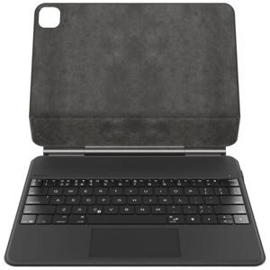 Belkin Connect Pro - Tastatur og folioveske (verneeske) - med magnetstativ - med styreplate - bakbelysning - trådløs - Bluetooth - QWERTY