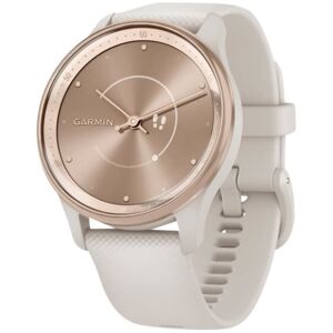 Garmin vívomove Trend - 40 mm - elfenben - smartklokke med bånd - silikon - håndleddstørrelse: 125-190 mm - monokrom - Bluetooth, ANT+ - 28.3 g