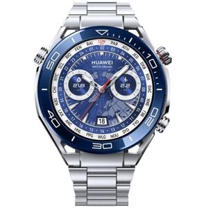Huawei Watch Ultimate - Smartklokke med stropp - titan - stål - håndleddstørrelse: 140-210 mm - display 1.5" - NFC, Bluetooth - 76 g - reiseblå