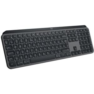 Logitech MX Keys S - Tastatur - bagbelyst - Bluetooth, 2,4 GHz - Nordisk layout - Grafitt