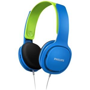 Philips Kids SHK2000BL - Hodetelefoner - on-ear - kablet - 3,5 mm jakk - lydisolerende - blå, grønn