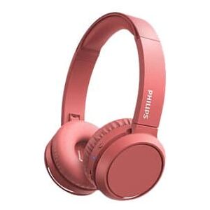 Philips 4000 series TAH4205RD/00 hodetelefon og headsett Hodesett Trådløs Hodebånd Samtaler/musikk USB Type-C Bluetooth Rød