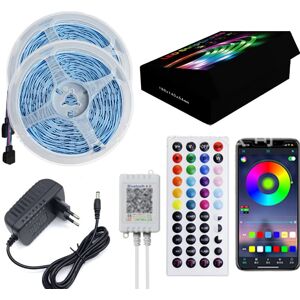 INF 20M LED Stripelyssett med Bluetooth-appkontroll