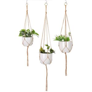 INF Retro hampetau Blomsterpotte Nettlomme hengende tau