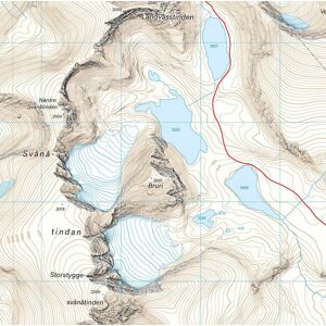 Calazo Høyfjellskart Dovrefjell Snøhetta 1:25 000