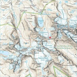 Calazo Turkart Jotunheimen 1:50 000 1:50 000