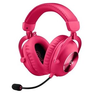 Logitech PRO X 2 LIGHTSPEED Wireless Gaming Headset - Magenta