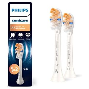 Philips Sonicare Brushhead A3, 2 pack, White