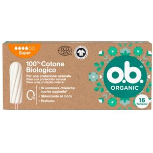 O.B. Organic Super Tampão 16 unidades