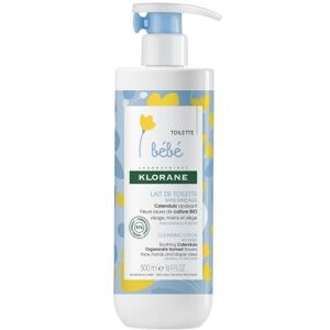 Klorane Calêndula BIO Leite de Limpeza bebé pele normal a seca 500ml