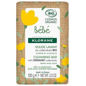 Klorane Bebé Calêndula BIO Sabonete de Limpeza Corpo e Cabelo 100g