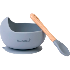 Saro Set de Alimentação "Nordic Wave" Cor Azul