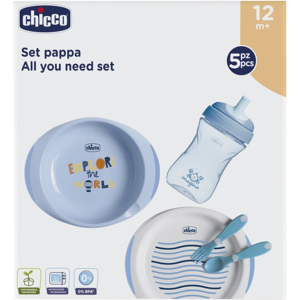 Chicco Conjunto para Refeição 12m+ Azul