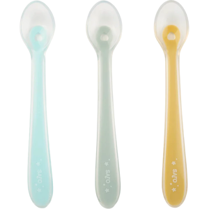 Saro Conjunto de 3 Colheres de Silicone Cor Azul