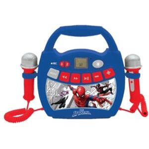 Lexibook Alto-Falante Bluetooth com Efeitos de Luzes e Dois Microfones Spider Man