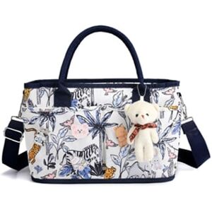 Kohree Bolsa Portátil para Mãe e Bebê de Grande Capacidade Mamadeira Fralda e Bolsa de Maternidade