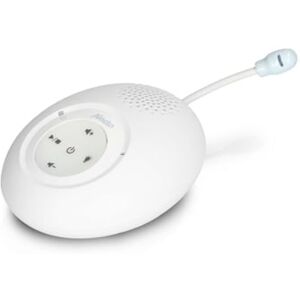 Alecto Monitor De Bebé Full Eco Dect Dbx120 Com Canções De Embalar Pré Gravadas Branco